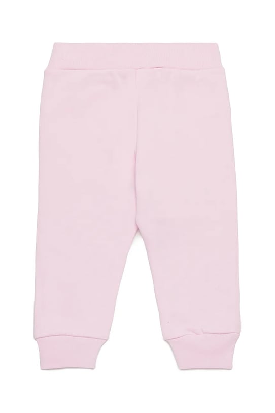 Marni pantaloni de trening din bumbac pentru bebeluși MP192B TROUSERS M01436 roz SS25
