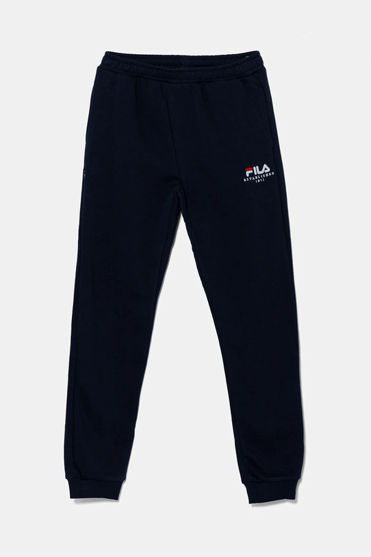 Dětské tepláky Fila LOFFENAU nášivka námořnická modř FAT0625