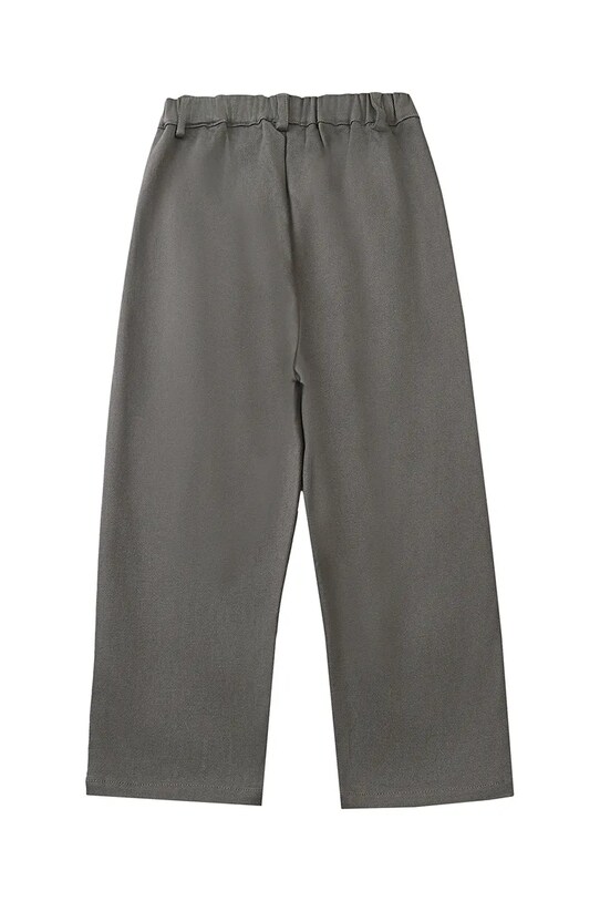 Chłopiec Donsje spodnie bawełniane dziecięce Kassim Trousers Koala 4096302.98.128 szary
