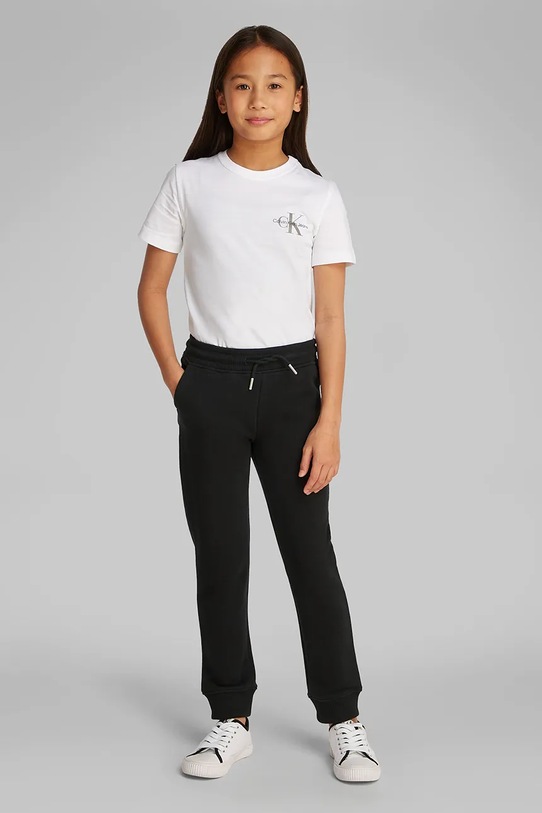 Dječji donji dio trenirke Calvin Klein Jeans IU0IU00621.PPYA