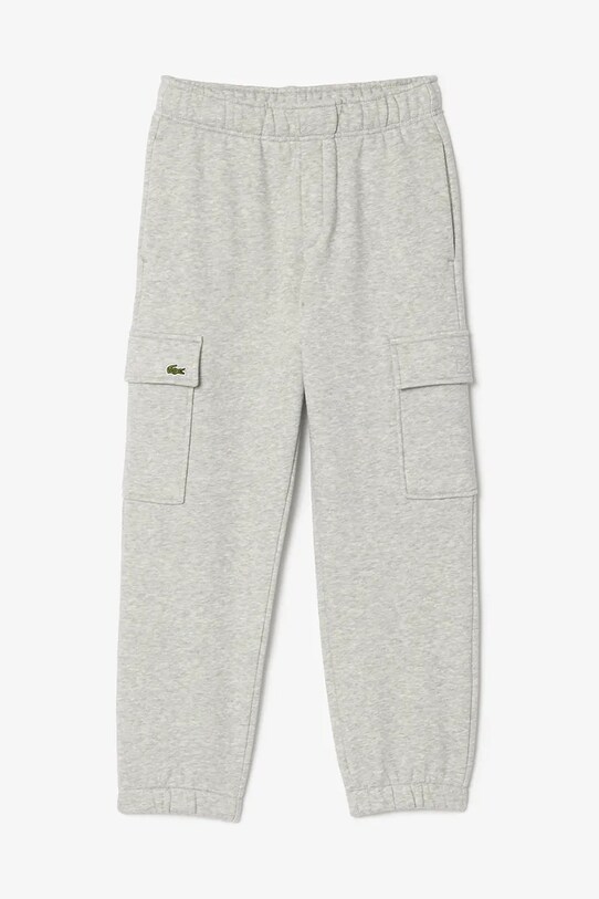 Lacoste spodnie dresowe dziecięce XJ7345 szary SS25