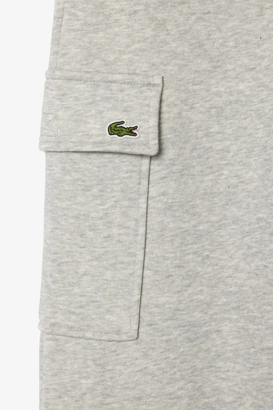 Lacoste spodnie dresowe dziecięce XJ7345 szary