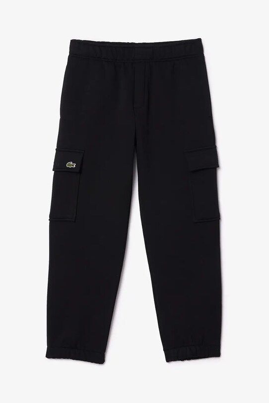 Lacoste spodnie dresowe dziecięce XJ7345 czarny SS25