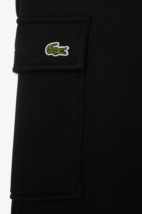 Lacoste spodnie dresowe dziecięce czarny XJ7345