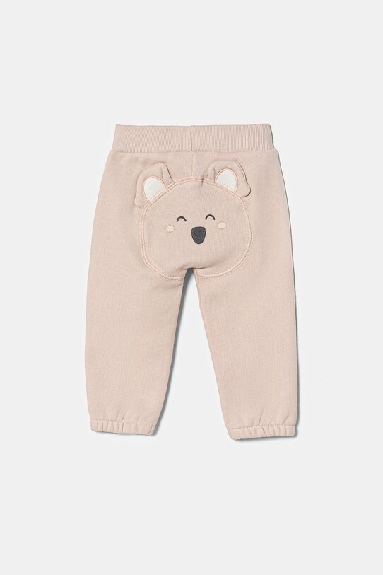 Хлопковые штаны для младенцев United Colors of Benetton хлопок розовый 3J70AF029.W.Seasonal