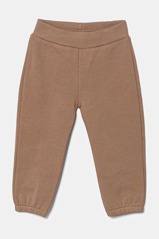 Хлопковые штаны для младенцев United Colors of Benetton хлопок коричневый 3J70AF029.W.Seasonal