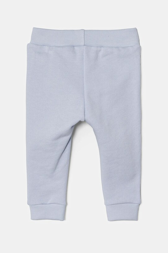 Хлопковые штаны для младенцев United Colors of Benetton 3J70AF01R.W.Reproposed голубой SS25