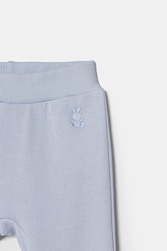 BIMBA United Colors of Benetton pantaloni tuta in cotone neonati 3J70AF01R.W.Reproposed blu