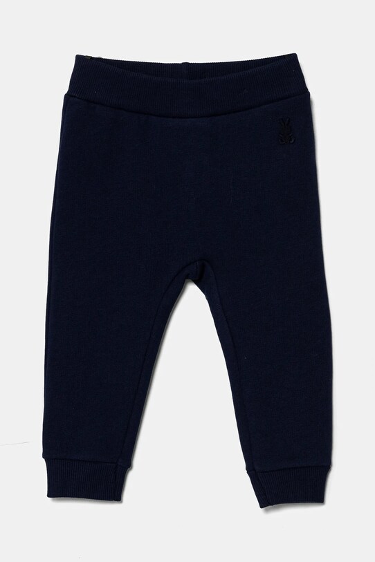 United Colors of Benetton pantaloni tuta in cotone neonati maglia blu navy 3J70AF01R.W.Reproposed