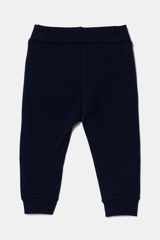 United Colors of Benetton pantaloni tuta in cotone neonati 3J70AF01R.W.Reproposed blu navy SS25