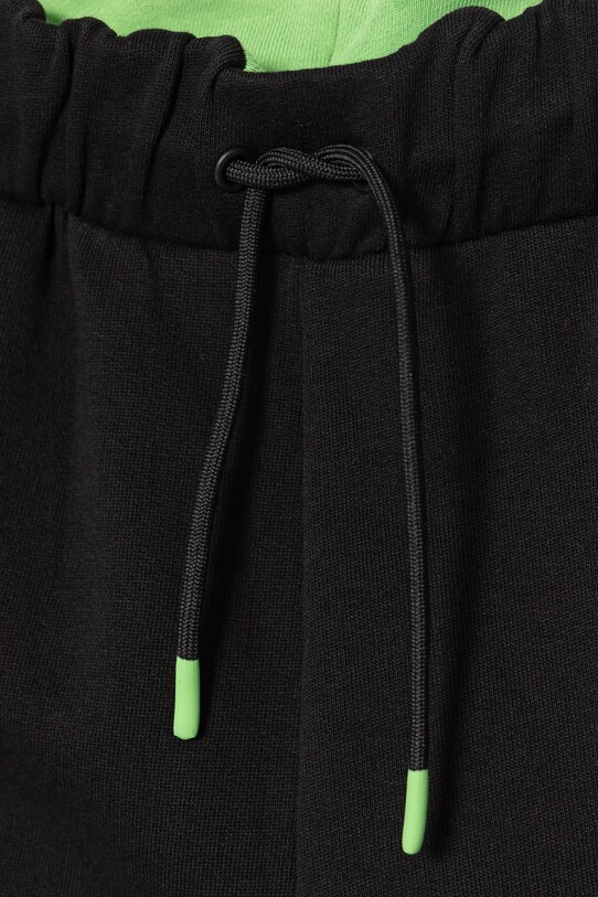 Băieți United Colors of Benetton pantaloni de trening din bumbac pentru copii 3J68CF05W.G.Seasonal negru