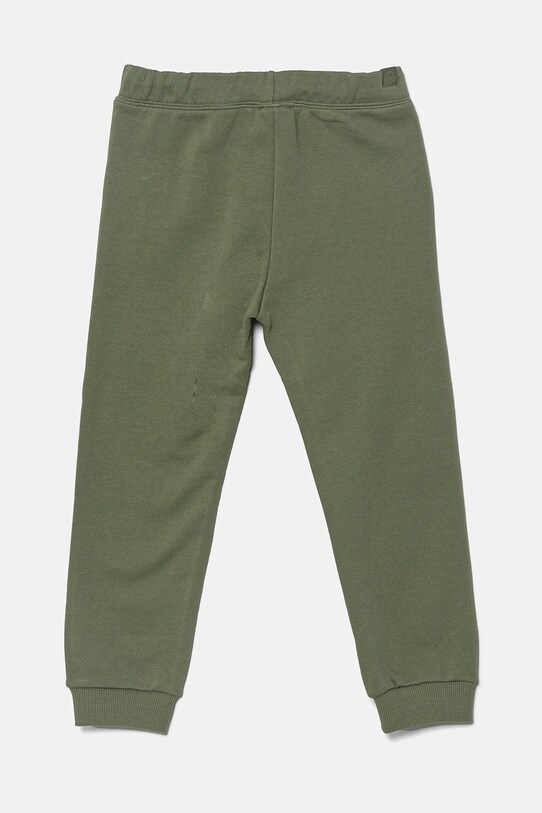 United Colors of Benetton spodnie dresowe bawełniane dziecięce 3J68GF027.P.Season.PPYA zielony SS25