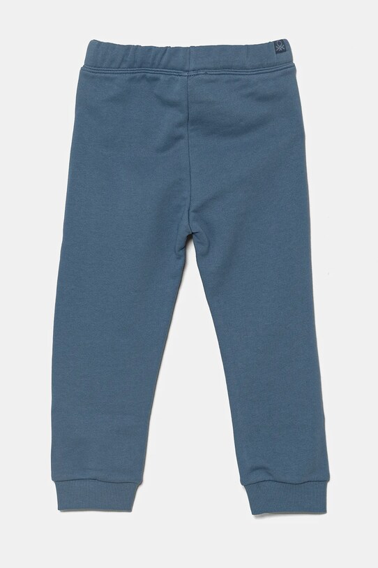 United Colors of Benetton spodnie dresowe bawełniane dziecięce 3J68GF027.P.Season.PPYA niebieski SS25