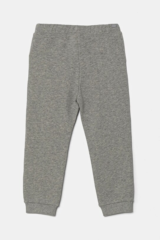 United Colors of Benetton pantaloni de trening din bumbac pentru copii 3J68GF027.P.Reprop.PPYA gri SS25