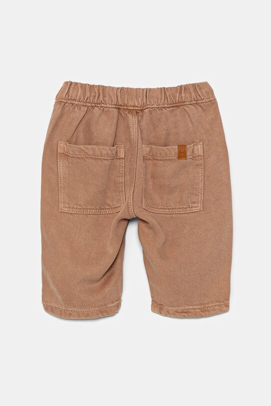 Hlače za dojenčka United Colors of Benetton 41AQAF01F.W.Seasonal rjava SS25