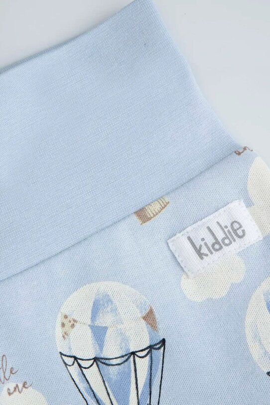 Băieți Coccodrillo pantaloni de trening din bumbac pentru bebeluși WC5403402USB albastru