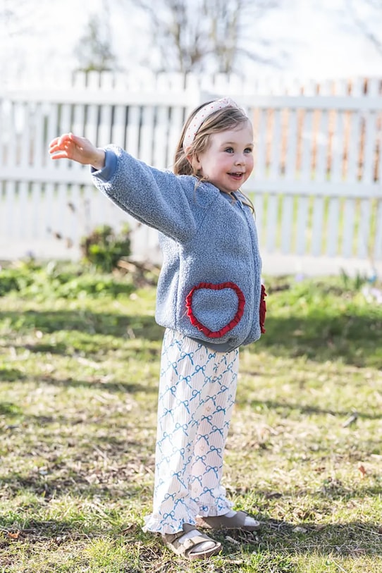 That's mine spodnie dziecięce Palma wzorzyste beżowy 158339