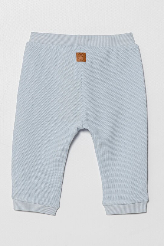 United Colors of Benetton spodnie bawełniane niemowlęce 3X3MAF027.W.Seasonal niebieski SS25