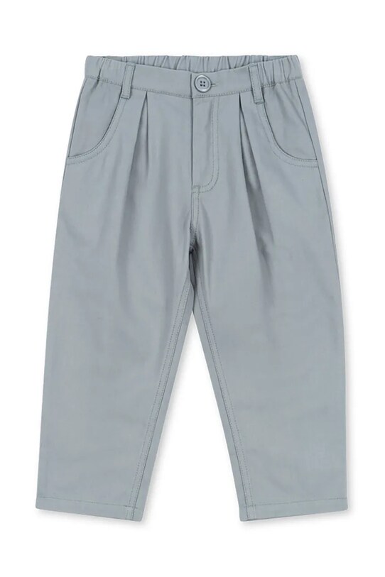 Konges Sløjd spodnie bawełniane dziecięce CELEBRATION FRANKIE PANTS GOTS KS103563 niebieski SS25