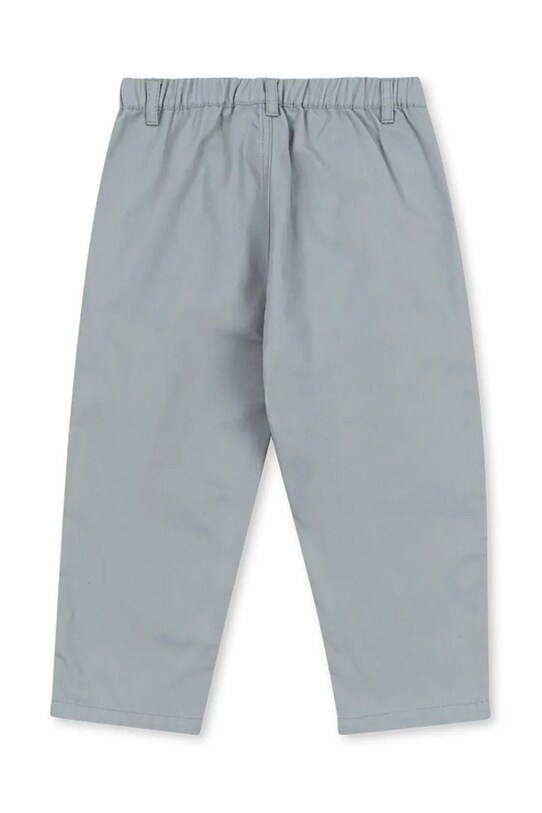 Chłopiec Konges Sløjd spodnie bawełniane dziecięce CELEBRATION FRANKIE PANTS GOTS KS103563 niebieski