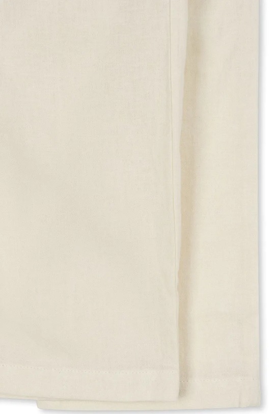 Konges Sløjd spodnie lniane dziecięce CELEBRATION FRANZEN PANTS beżowy KS103574