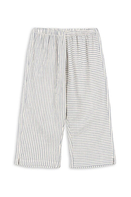 Konges Sløjd spodnie bawełniane dziecięce RHW X KS DUO PANTS GOTS KS103595 niebieski SS25