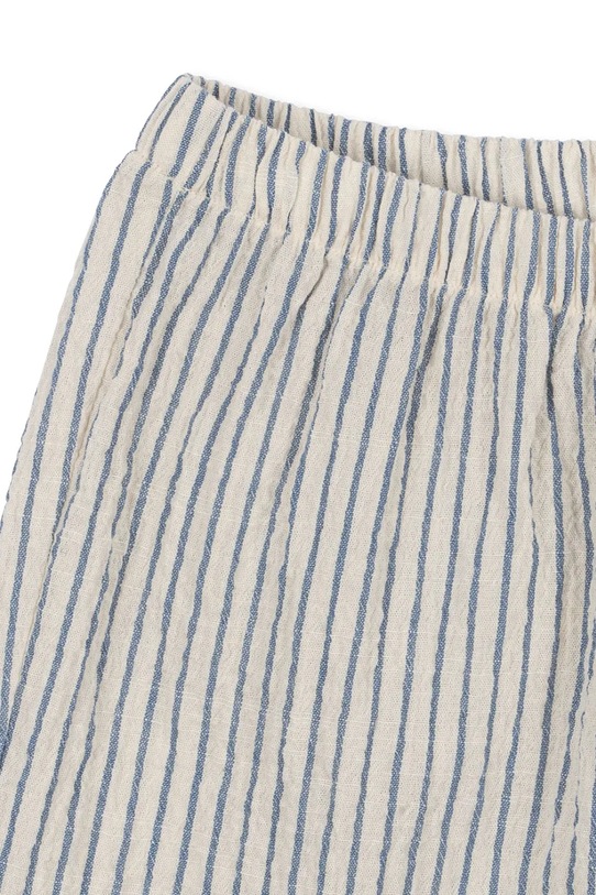 Konges Sløjd pantaloni de bumbac pentru copii RHW X KS DUO PANTS GOTS KS103595 albastru