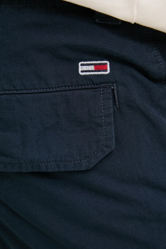 Tommy Jeans spodnie bawełniane granatowy DM0DM20284