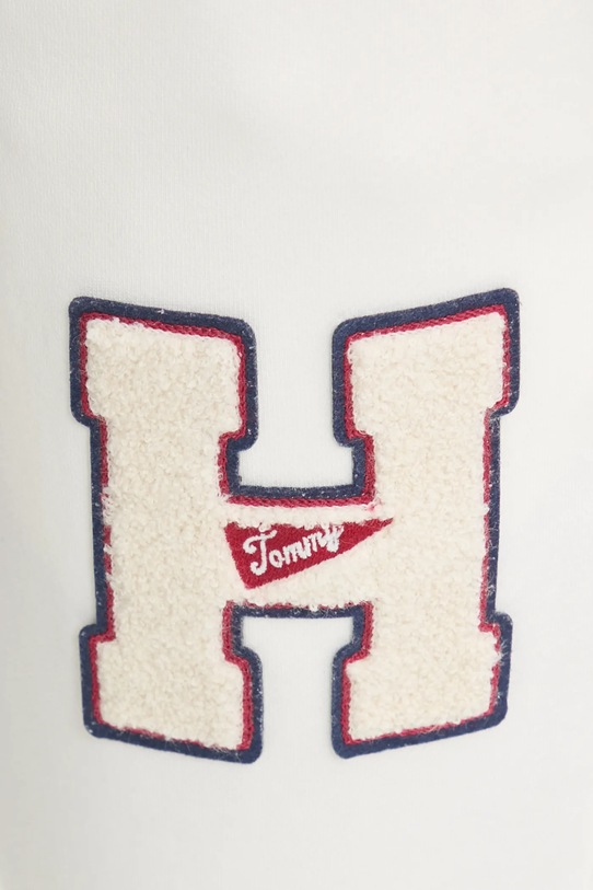 Tommy Jeans spodnie dresowe bawełniane beżowy DM0DM21277