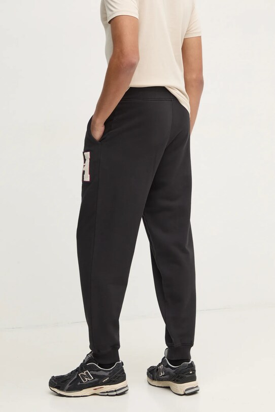 Îmbrăcăminte Tommy Jeans pantaloni de trening din bumbac DM0DM21277 negru