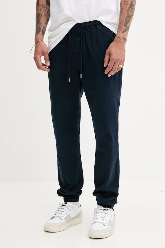 Hlače Tommy Jeans mornarsko plava DM0DM20283