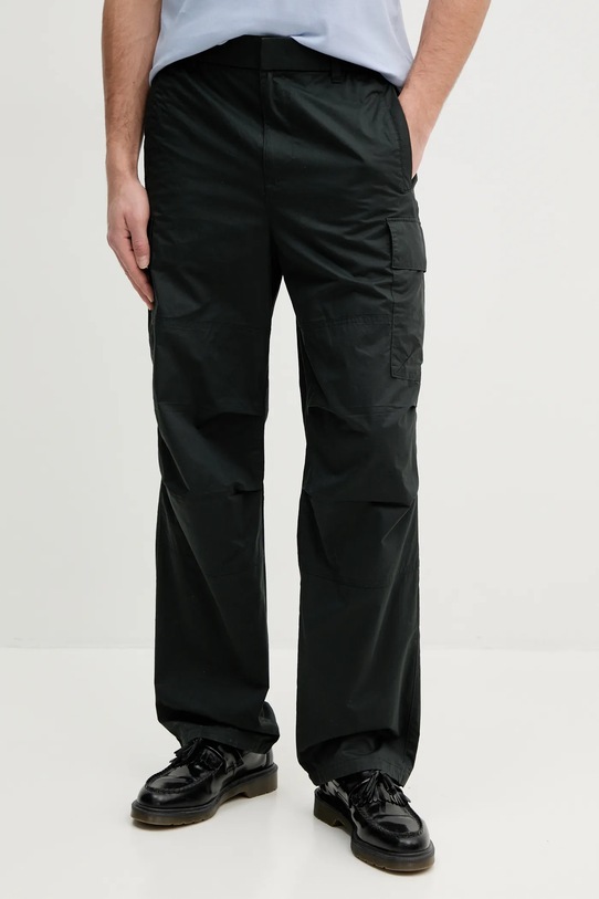 Бавовняні штани Armani Exchange бавовна зелений XM000200.AF11882