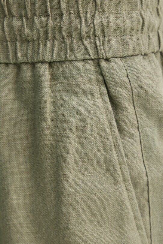 Les Deux pantaloni din in verde LDM510162