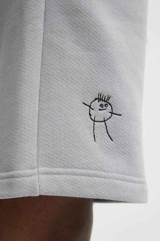 Hugo Blue pantaloni scurți din bumbac gri 50530442