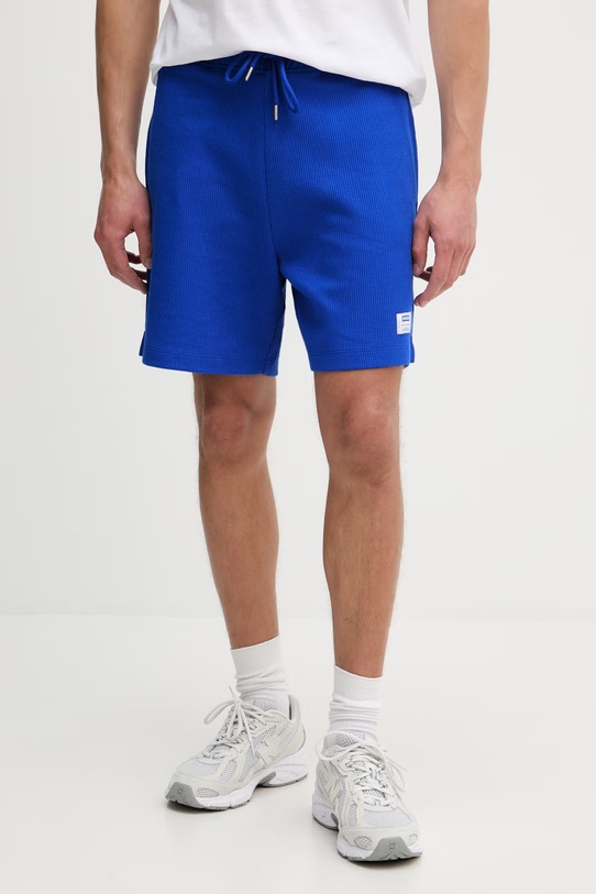 HUGO Blue sportske kratke hlače muške s pamukom plava 50534451