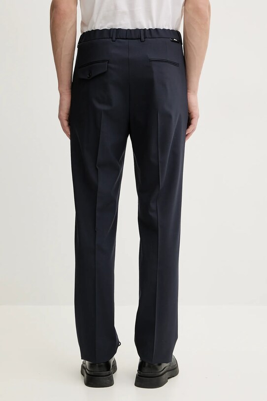Îmbrăcăminte MSGM pantaloni de bumbac 3840MP15.257127 bleumarin