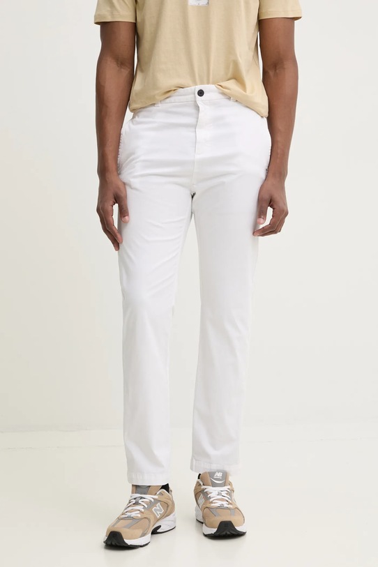 HUGO spodnie David251D bawełna biały 50530886