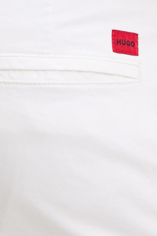HUGO spodnie David251D biały 50530886
