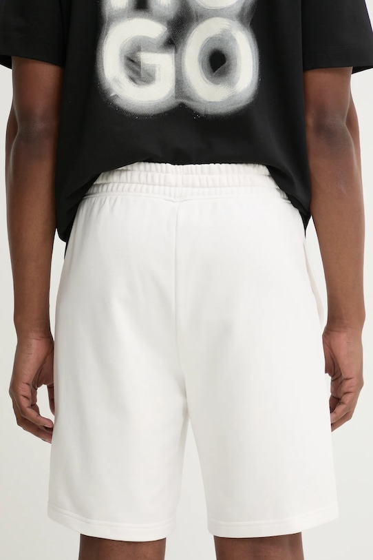 Îmbrăcăminte HUGO pantaloni scurti din bumbac 50530696 alb