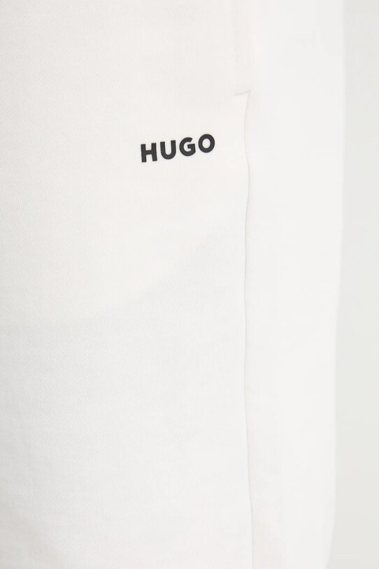 Bavlnené šortky HUGO biela 50530696