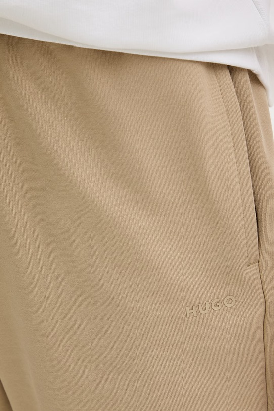 HUGO pantaloni scurți din bumbac bej 50530696