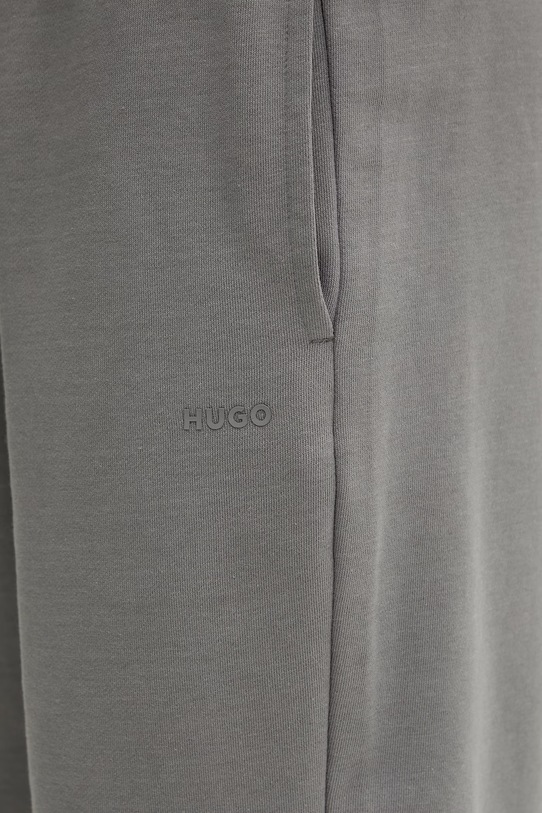 HUGO teplákové šortky pánske bavlnené Dayono sivá 50530696