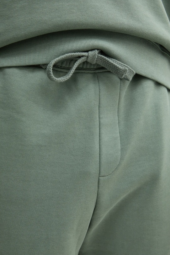 HUGO szorty bawełniane zielony 50530696