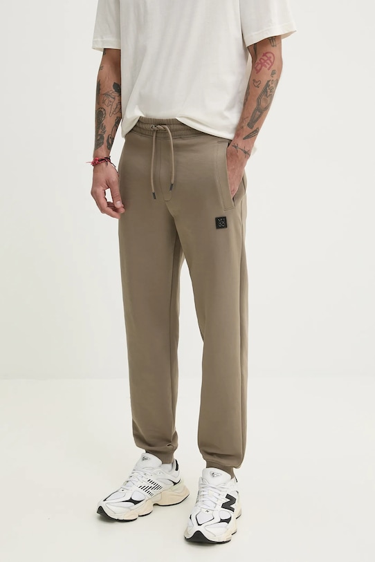 HUGO pantaloni de trening Dimacs tricotaj bej 50533695