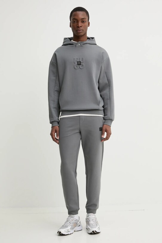 HUGO pantaloni de trening 50533695 gri SS25