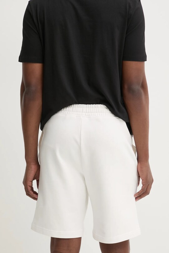 Oblečení Bavlněné šortky HUGO 50530672 bílá
