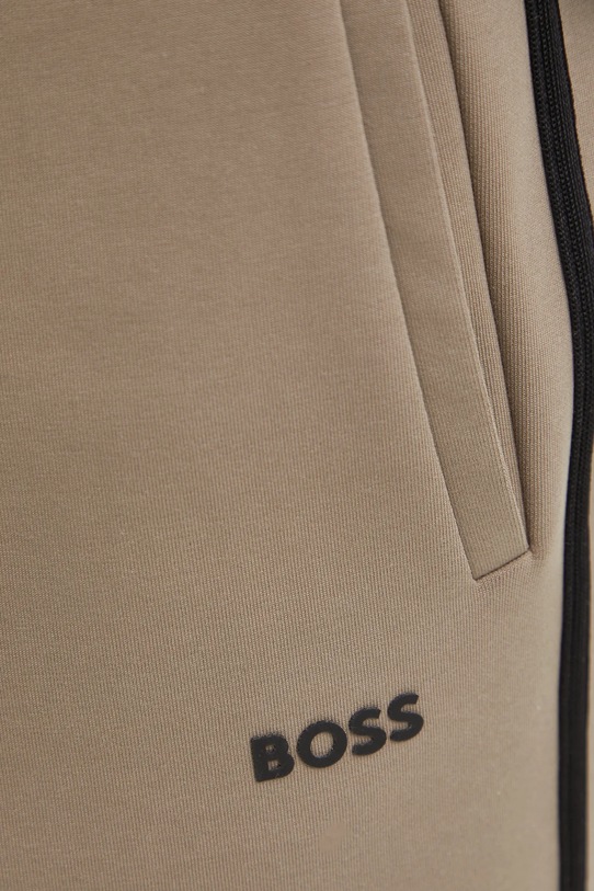 BOSS Green pantaloni de trening bej 50530030