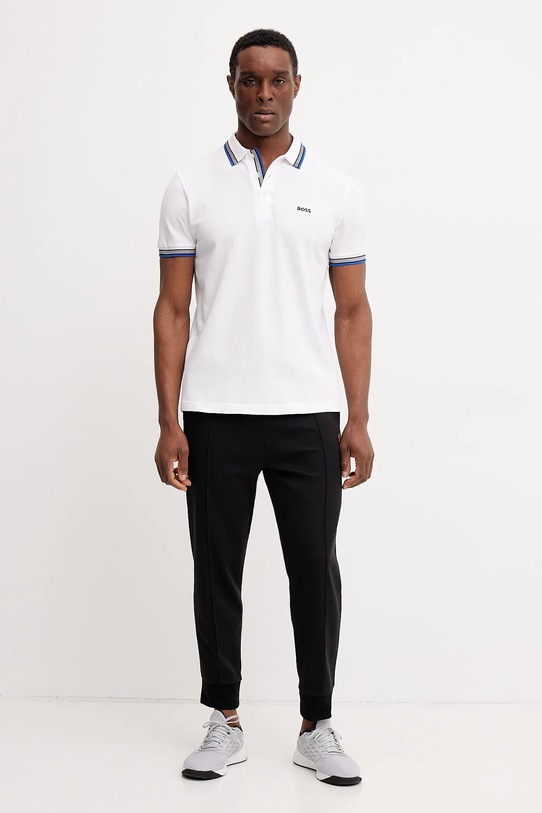 BOSS Green spodnie dresowe 50543434 czarny SS25