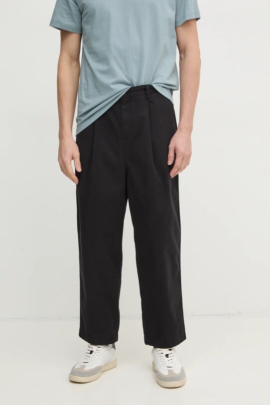 Брюки Calvin Klein Jeans хлопок чёрный J30J326733