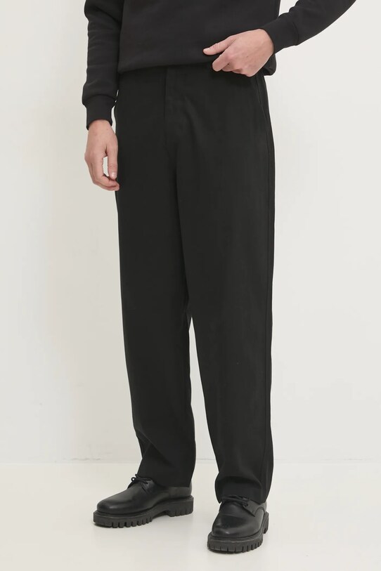 Штани Calvin Klein Jeans прямий чорний J30J326930